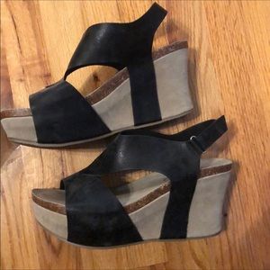 New Black Wedges